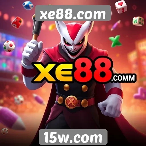 Variedade de jogos disponíveis no xe88.com